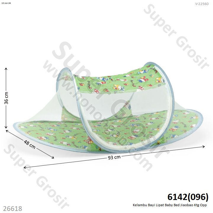 Kelambu Bayi Lipat Baby Bed Jiaobao Ktg Opp @0
