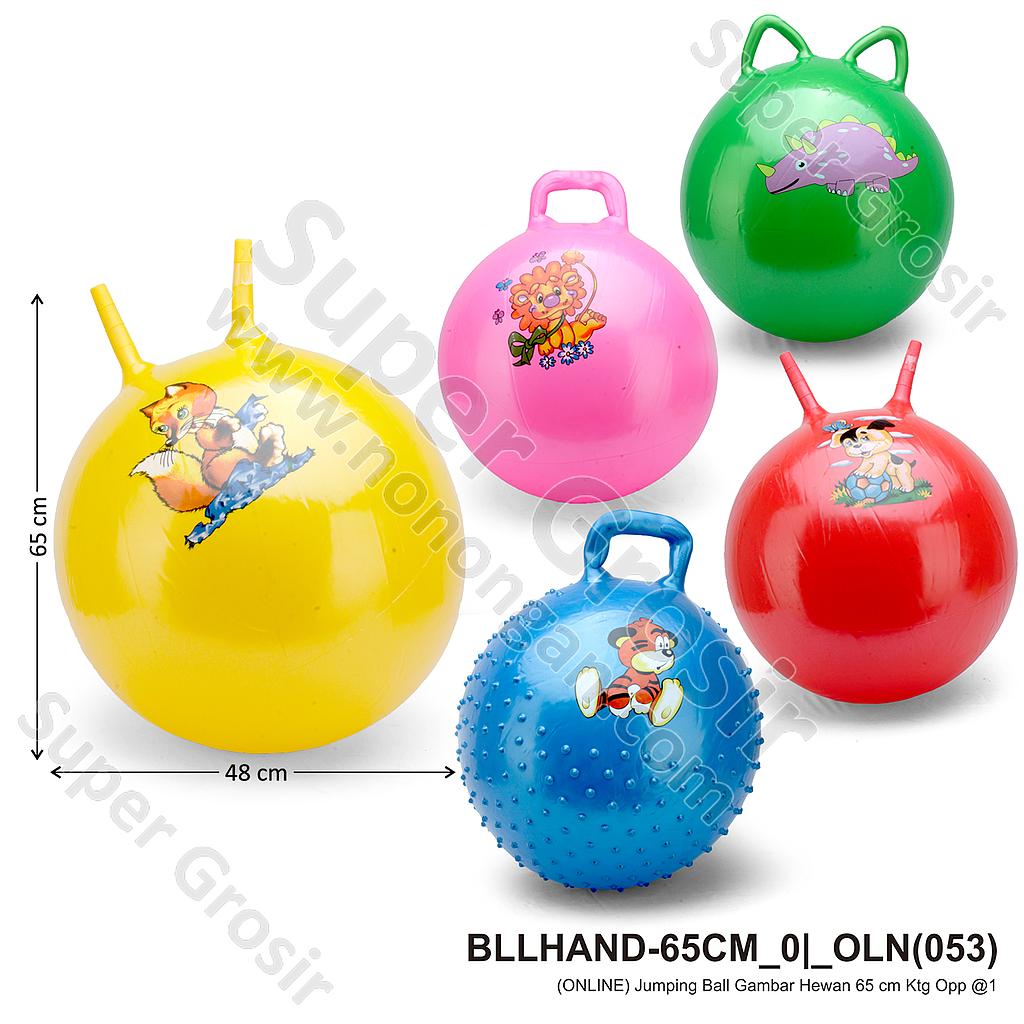 Jumping Ball Gambar Hewan 65 cm Ktg Opp @1