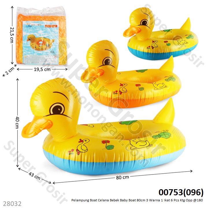 Pelampung Boat Celana Bebek 80 cm 2378XX 1 Ikat 6 Pcs Ktg Opp @180