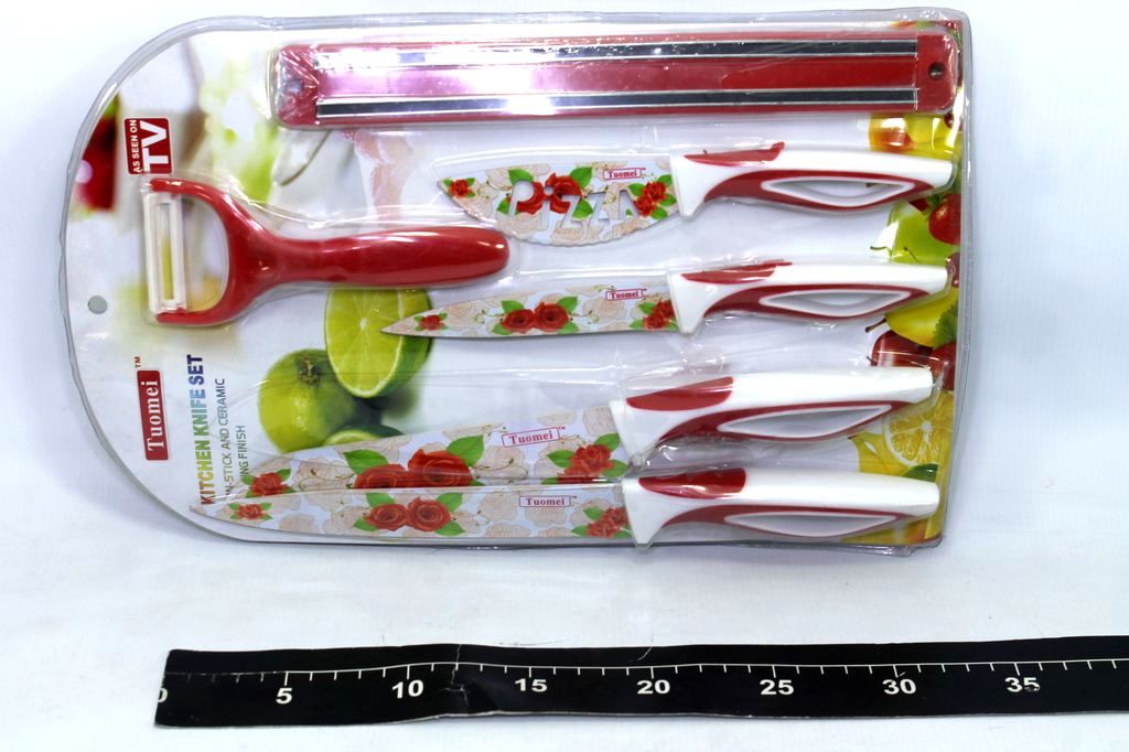 Pisau Set Tuomei R-09 Kitchen Knife Set @48