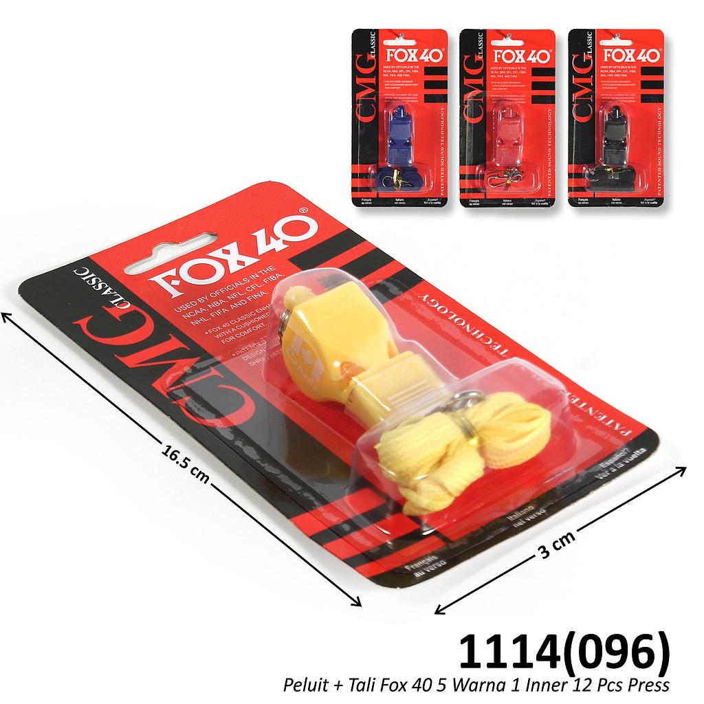 Peluit + Tali Fox 40 1 Inner 12 Pcs Press @240