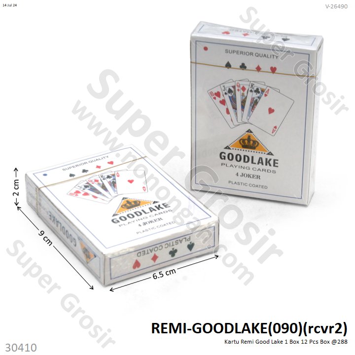 Kartu Remi Good Lake 1 Box 12 Pcs Box @288