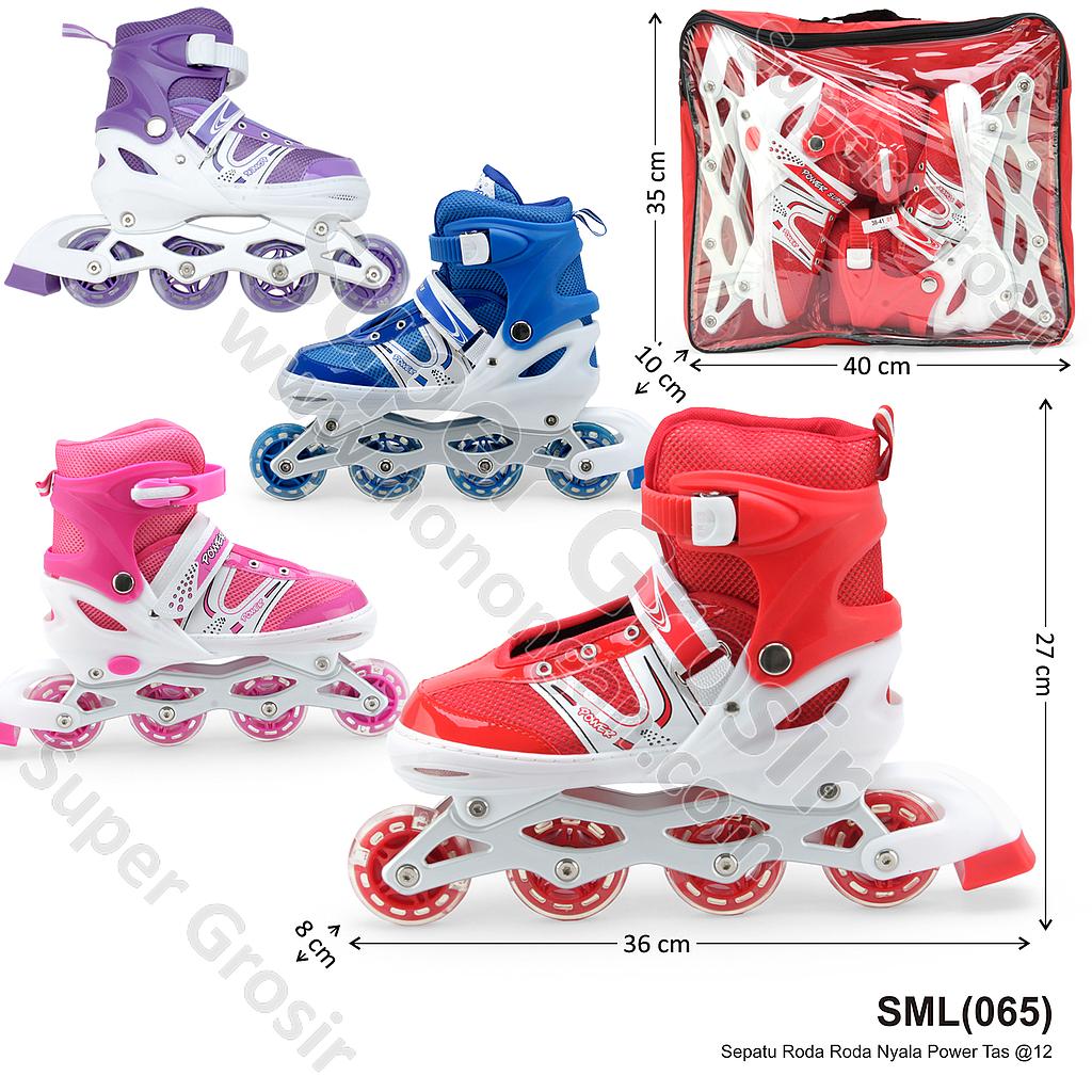 Sepatu Roda Roda Nyala Power Tas @12