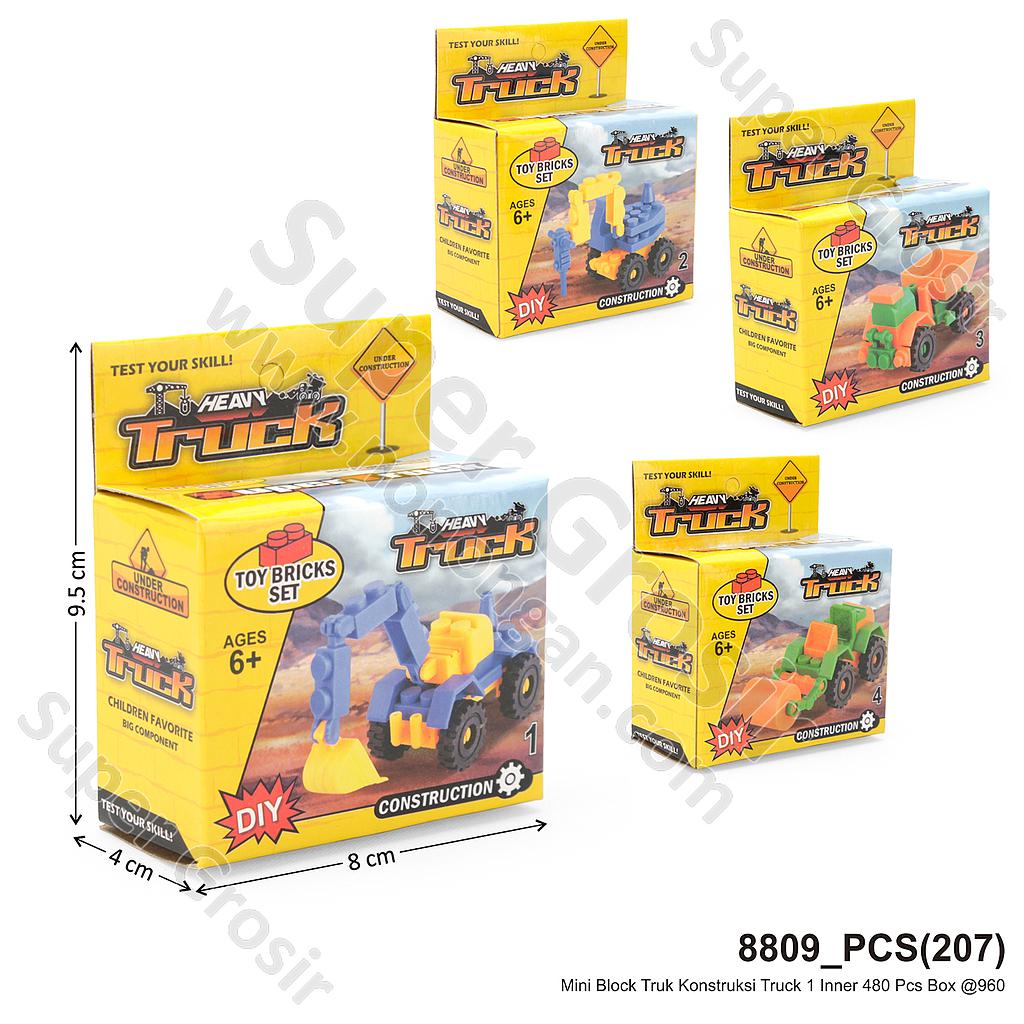 (ONLINE) Mini Block Truk Konstruksi Heavy Truck Box @1