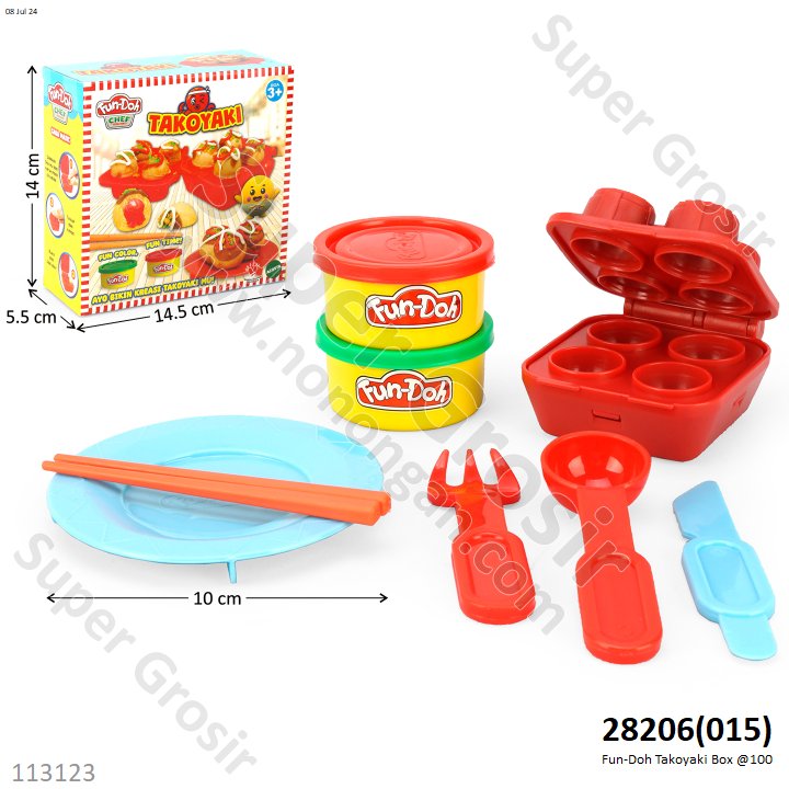 Fun-Doh Takoyaki Box @100