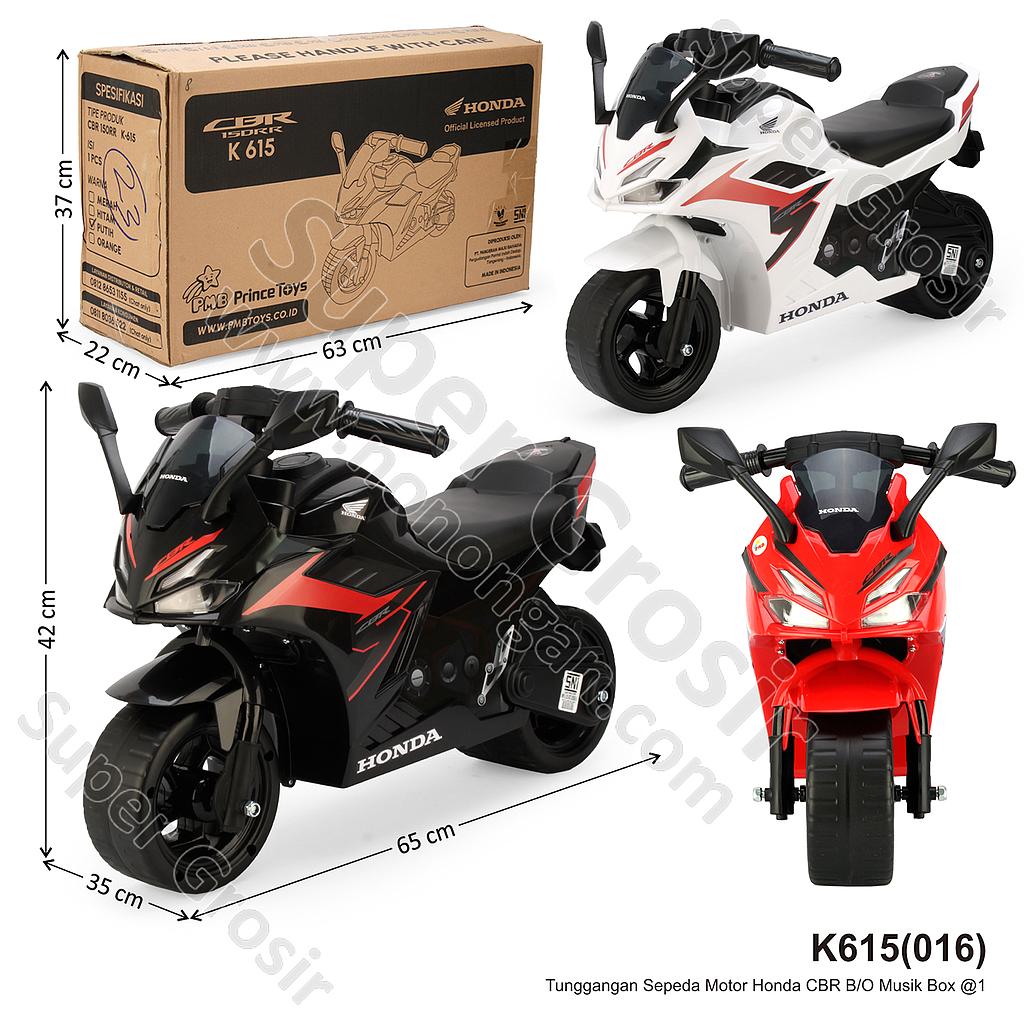 Tunggangan Sepeda Motor Honda CBR B/O Musik Koli @1