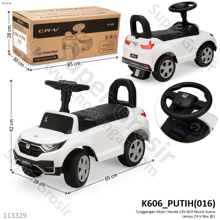 Tunggangan Mobil Honda CRV B/O Musik Suara
Lampu CR-V Box @1