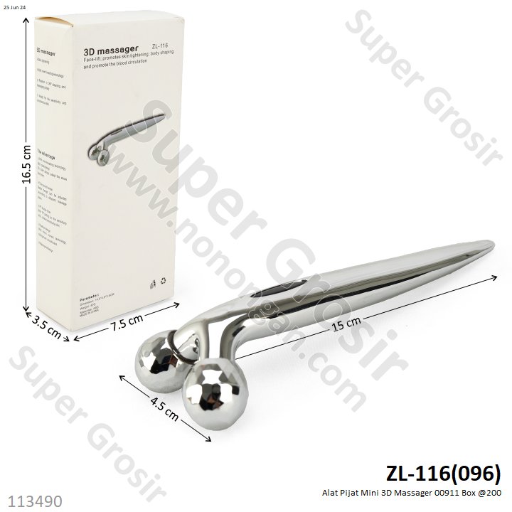 Alat Pijat 3D Mini Massager 00911 Box @200