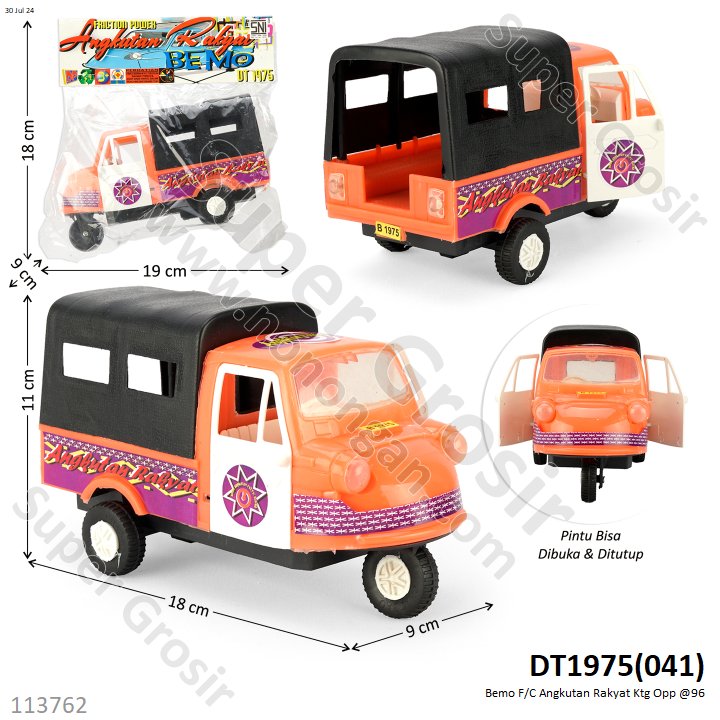 Bemo F/C Angkutan Rakyat Ktg Opp @96