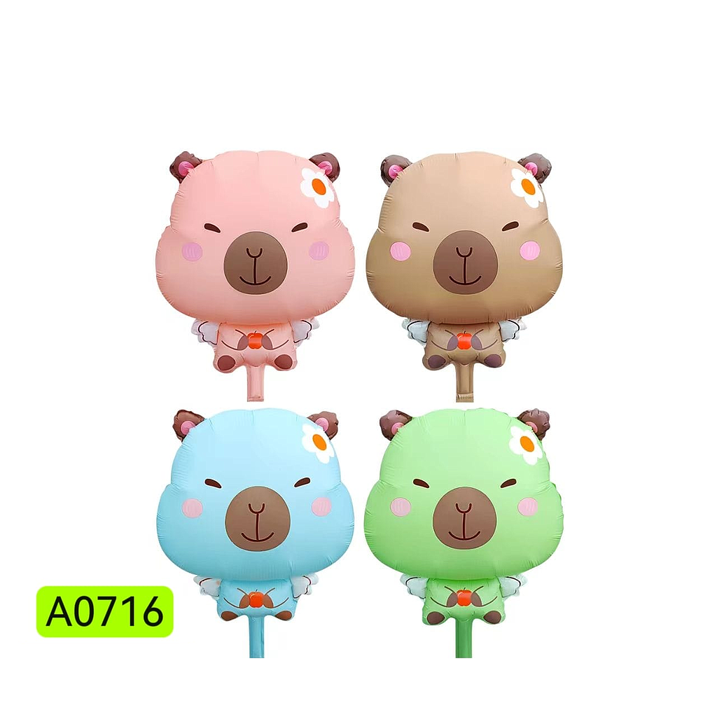 Balon Gas Kapibara 50 Pcs Pack Plastik @60