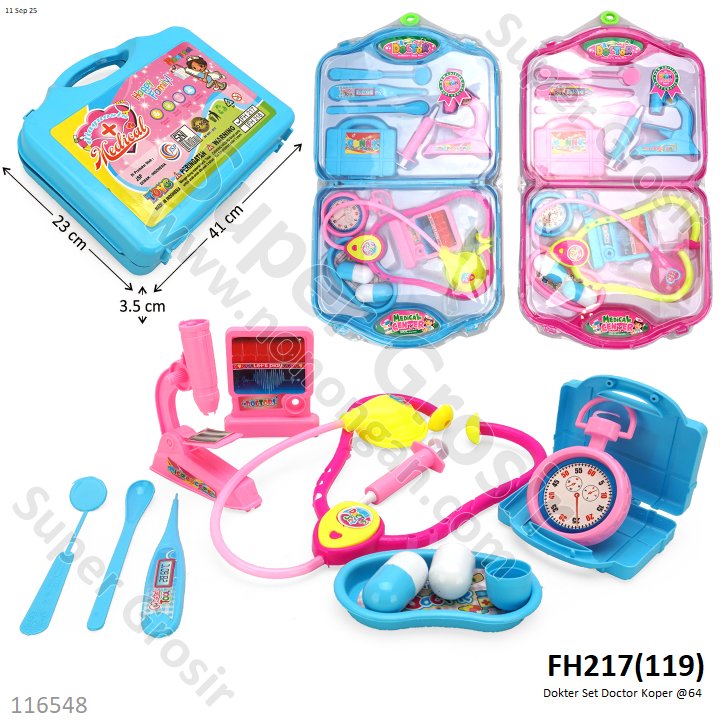 Dokter Set Doctor Koper @64