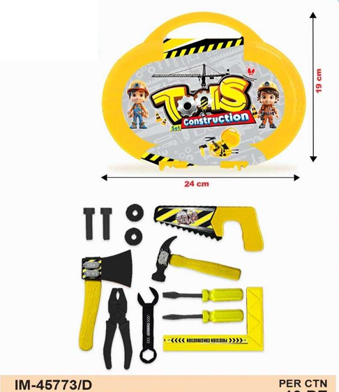Mainan Tool Set Tools 1 Inner 60 Pcs Koper @120
