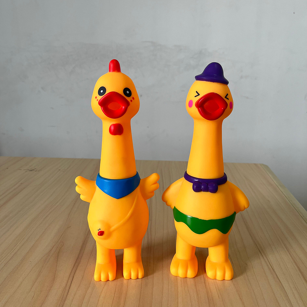 Squeaker Bebek Led Haha Jala @132