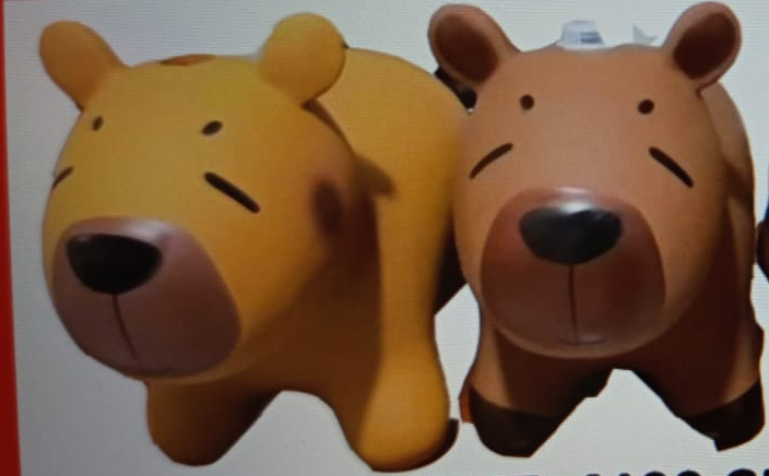 Binatang Karet Kapibara B/O Musik Lampu Ktg Opp @24