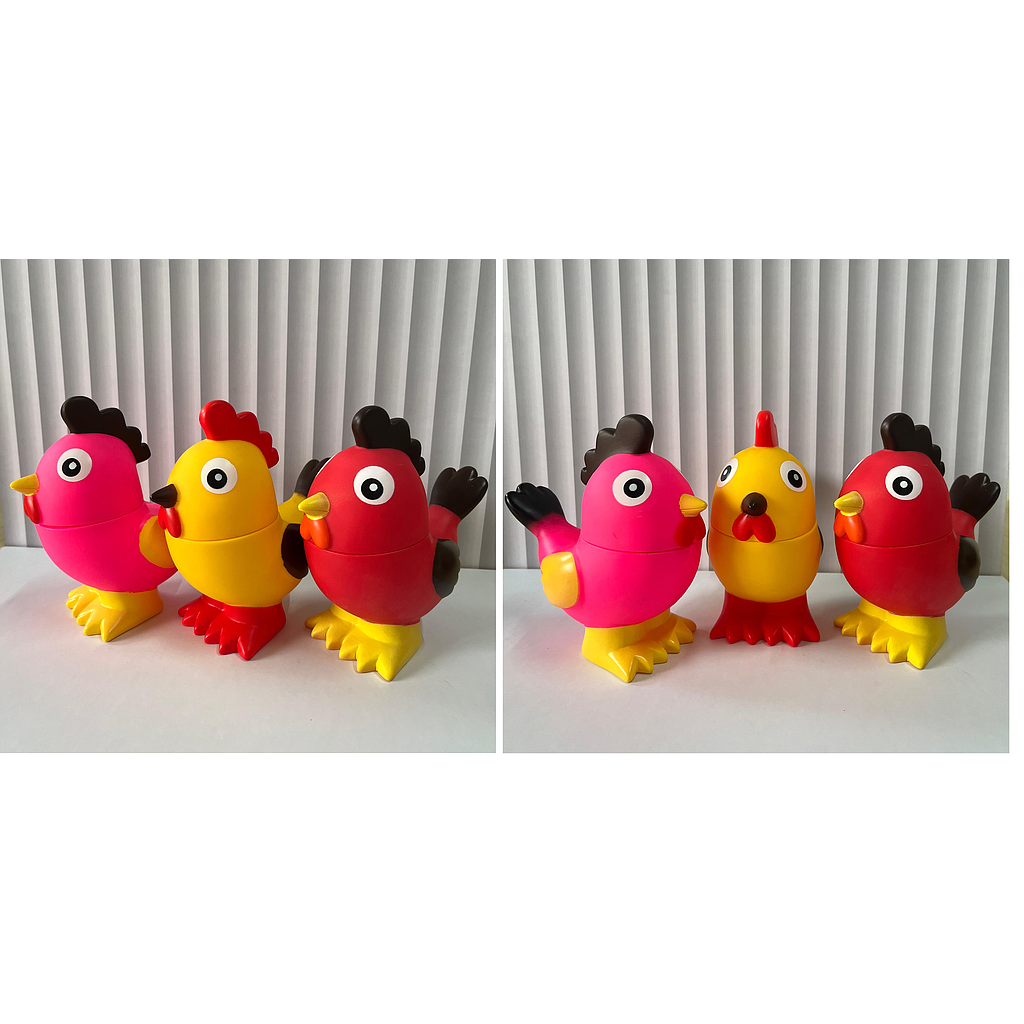 Boneka Cit-cit Ayam Jago Lampu Haha Jala @144