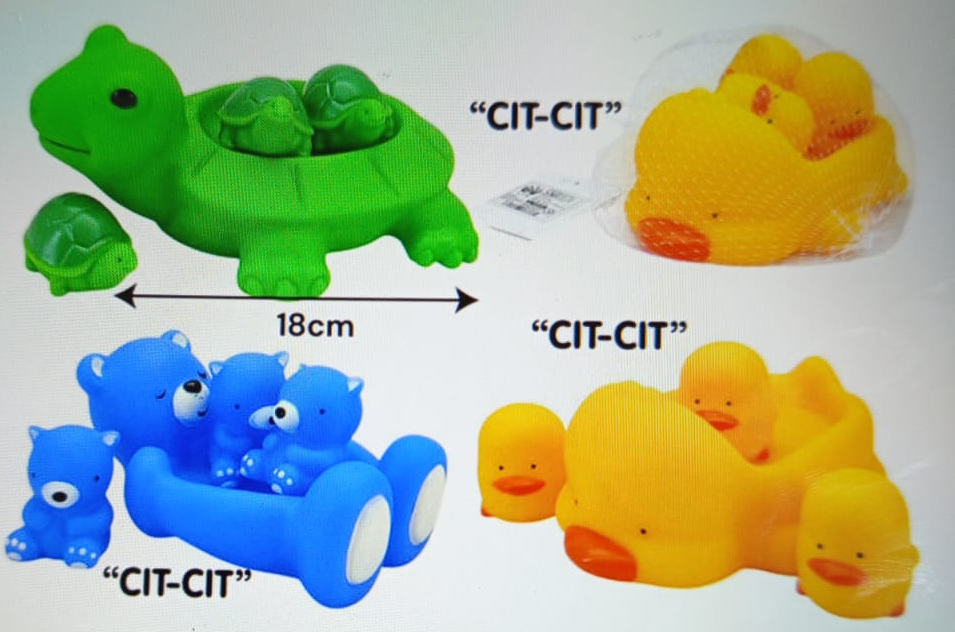 Vinyl Hewan + 3 Anak Jala @144