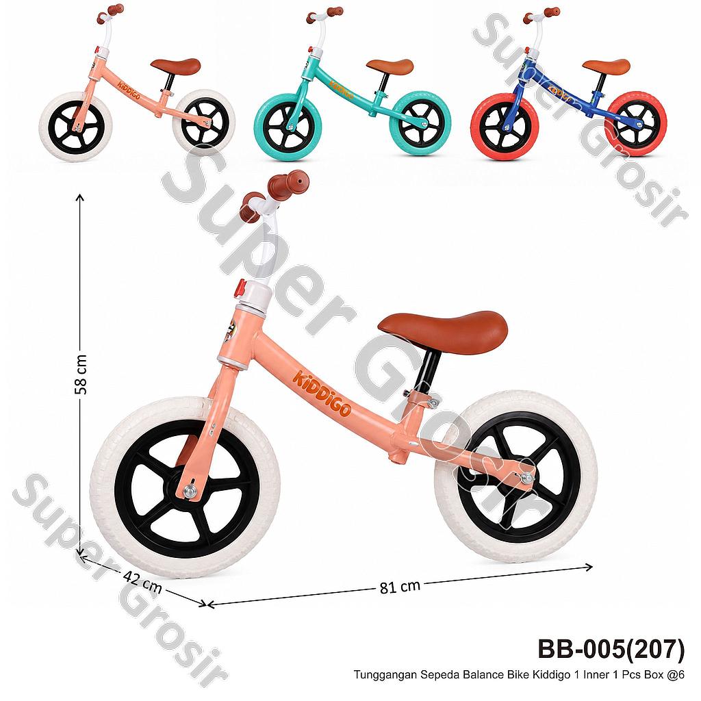 Tunggangan Sepeda Balance Bike Kiddigo 1 Inner 1 Pcs Box @6