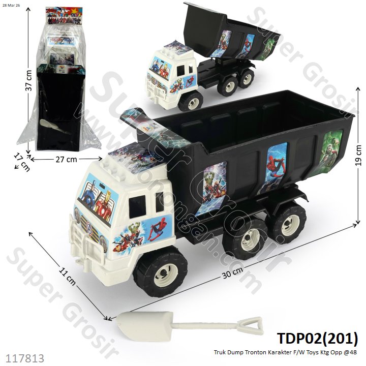 Truk Dump Tronton Karakter F/W Toys Ktg Opp @56