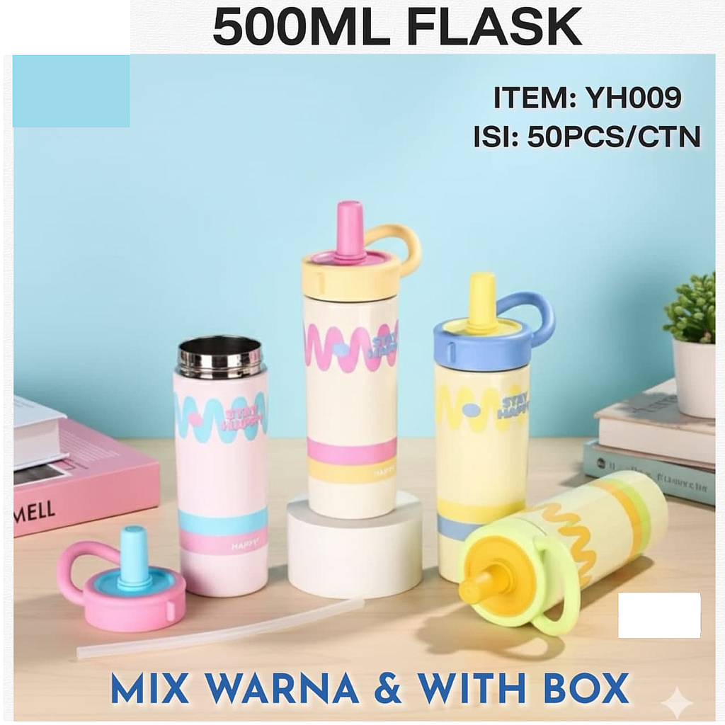 Tumbler Stainless SUS 316 500 ml Beverage Cup 1 Ikat 4 Pcs Box @50