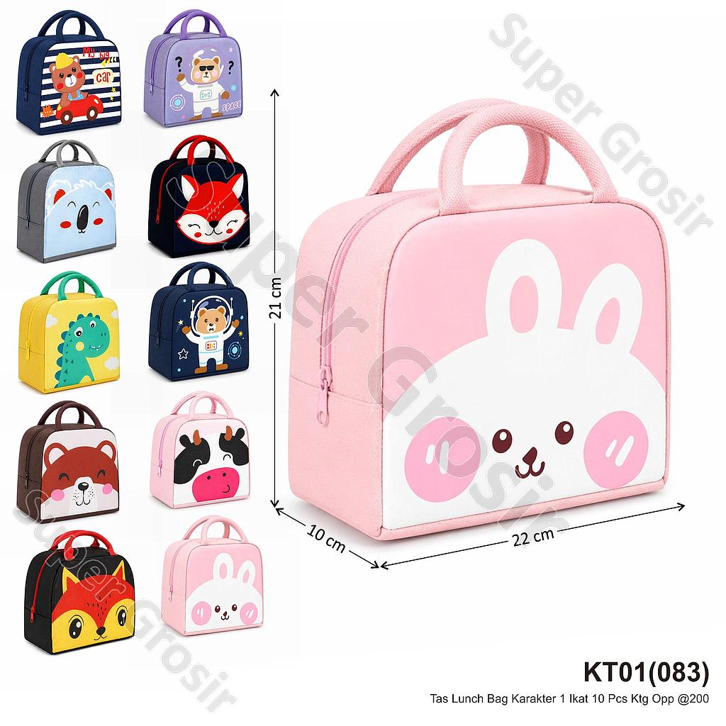 Tas Lunch Bag Karakter 1 Ikat 10 Pcs Ktg Opp @200
