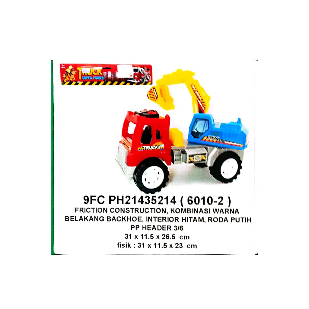 Truk Konstruksi F/C Truck 1 Inner 36 Pcs Ktg Opp @72