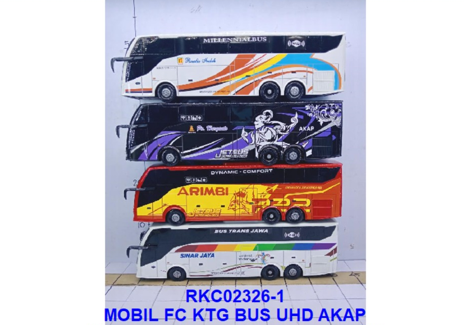 Bus UHD F/C Bus Akap 1 Ikat 4 Pcs 1 Inner 30 Pcs Ktg PVC @60