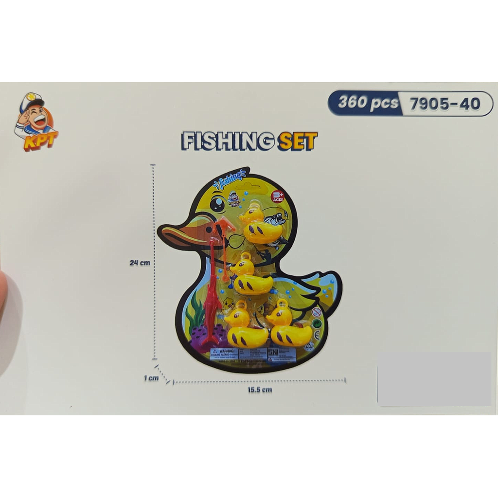 Pancingan Bebek 4 Pcs Fishing 1 Inner 180 Pcs Press @360