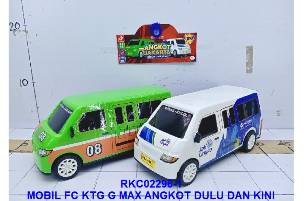 Mobil Angkot F/C Angkot Jakarta 1 Inner 60 Pcs Ktg PVC @120