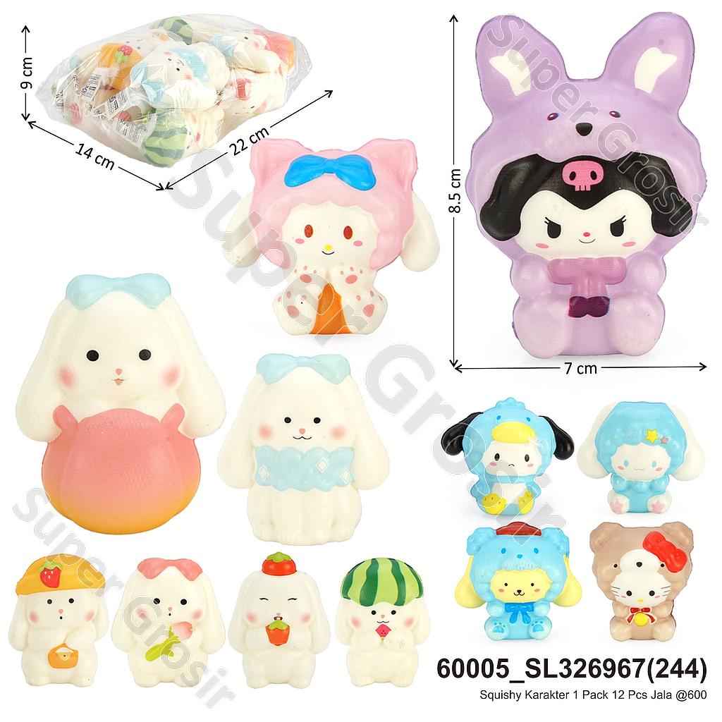 Squishy Karakter 1 Pack 12 Pcs Jala @600