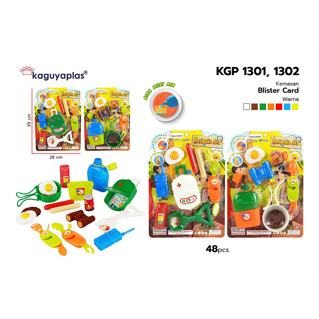 Perlengkapan Pramuka Set Press @48