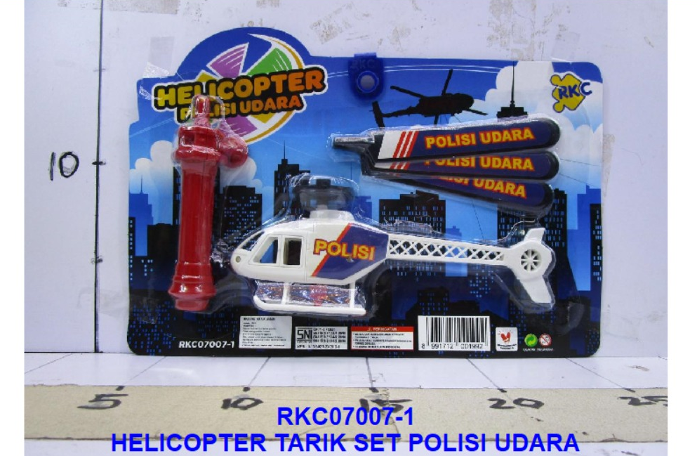 Helikopter P/S Helicopter Polisi Udara 1 Inner 144 Pcs Press @288