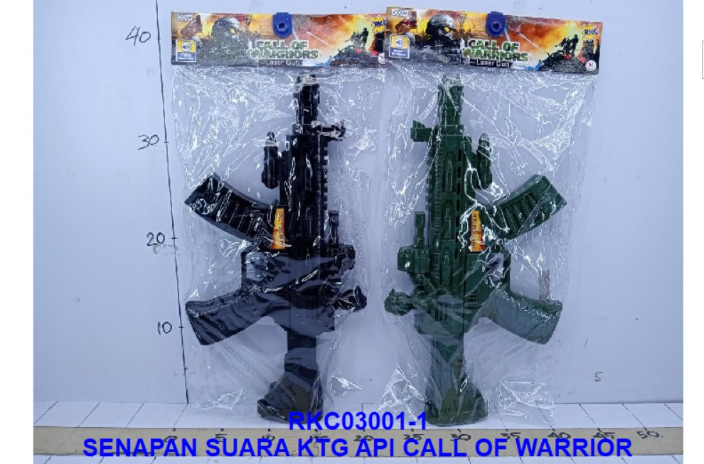 Senapan Kretek Kepala Robot Call of Warriors 1 Inner 48 Pcs Ktg PVC @96
