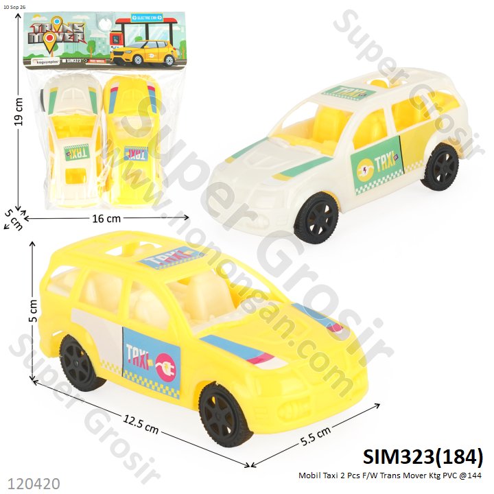 Mobil Taxi 2 Pcs F/W Trans Mover Ktg PVC @144