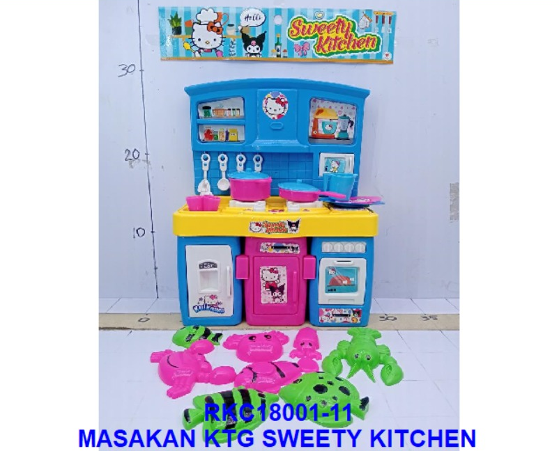 Kitchen Set Meja Kompor Seafood Dapur Imut 1 Inner 30 Pcs Ktg PVC @60
