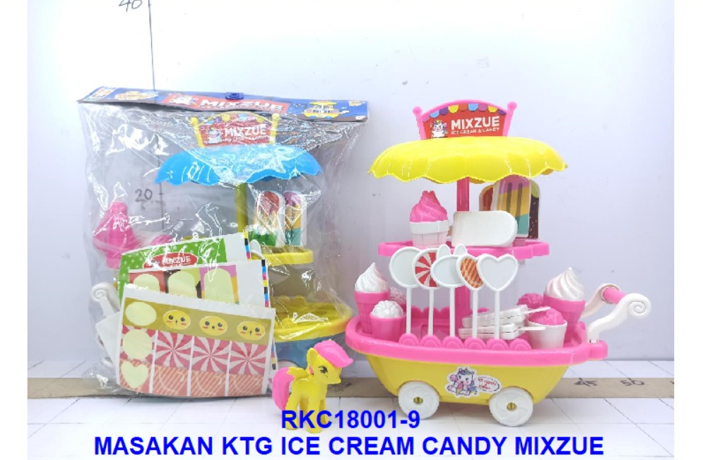 Gerobak Es Krim Mixzue Pelangi 1 Inner 30 Pcs Ktg PVC @60