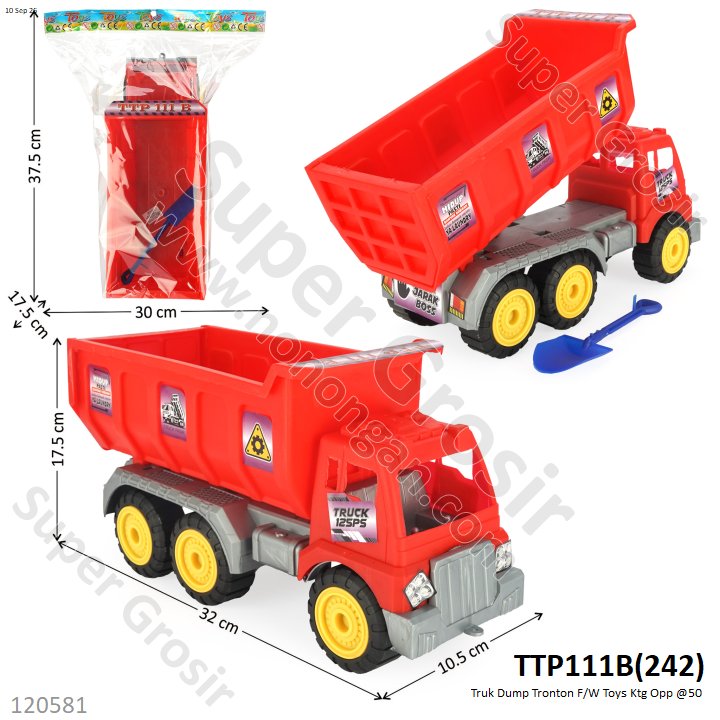 Truk Dump Tronton F/W Toys Ktg Opp @50