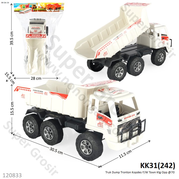 Truk Dump Tronton Kopdes F/W Town Ktg Opp @70