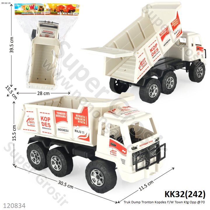 Truk Dump Tronton Kopdes F/W Town Ktg Opp @70