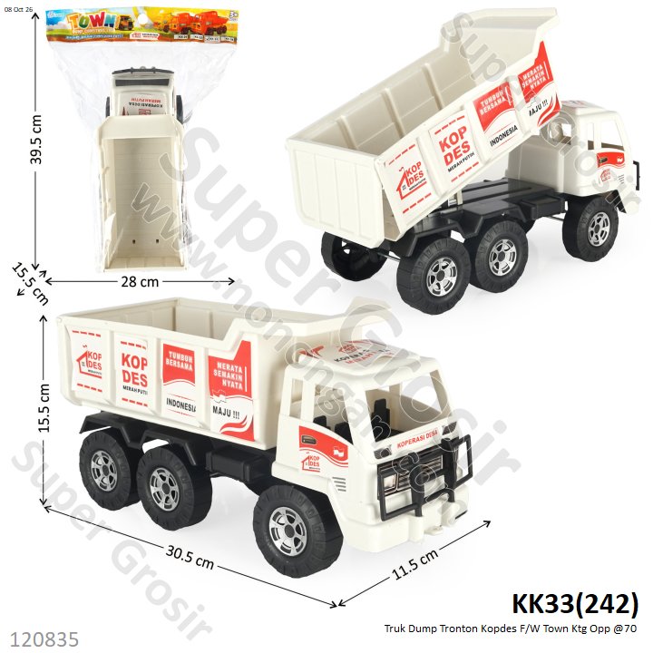 Truk Dump Tronton Kopdes F/W Town Ktg Opp @70