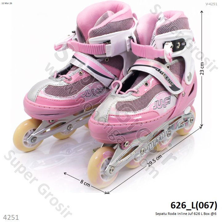Sepatu Roda Inline Juf 626 L Box @6