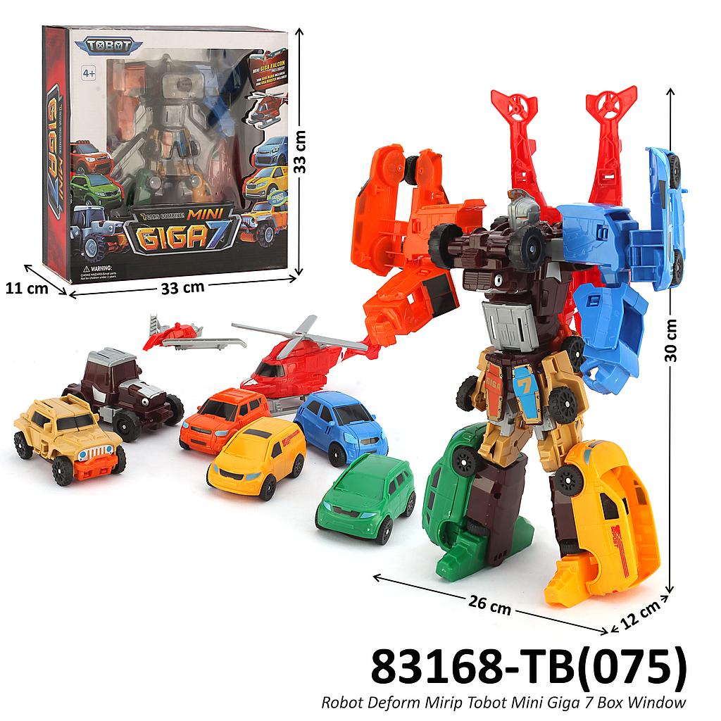 Robot Deform Tobot Mini Giga 7 339-7C Box Window @36