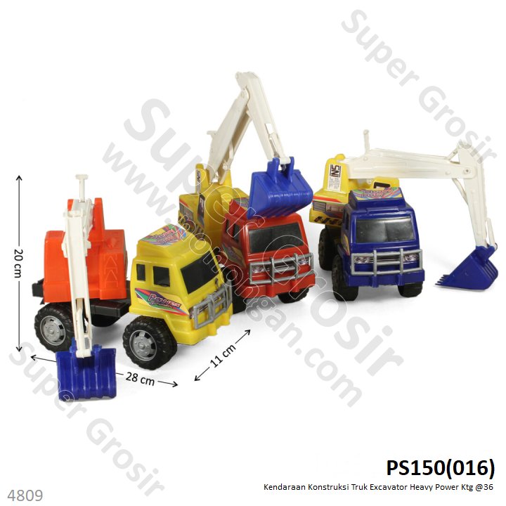 Truk Excavator Heavy Power Ktg @36