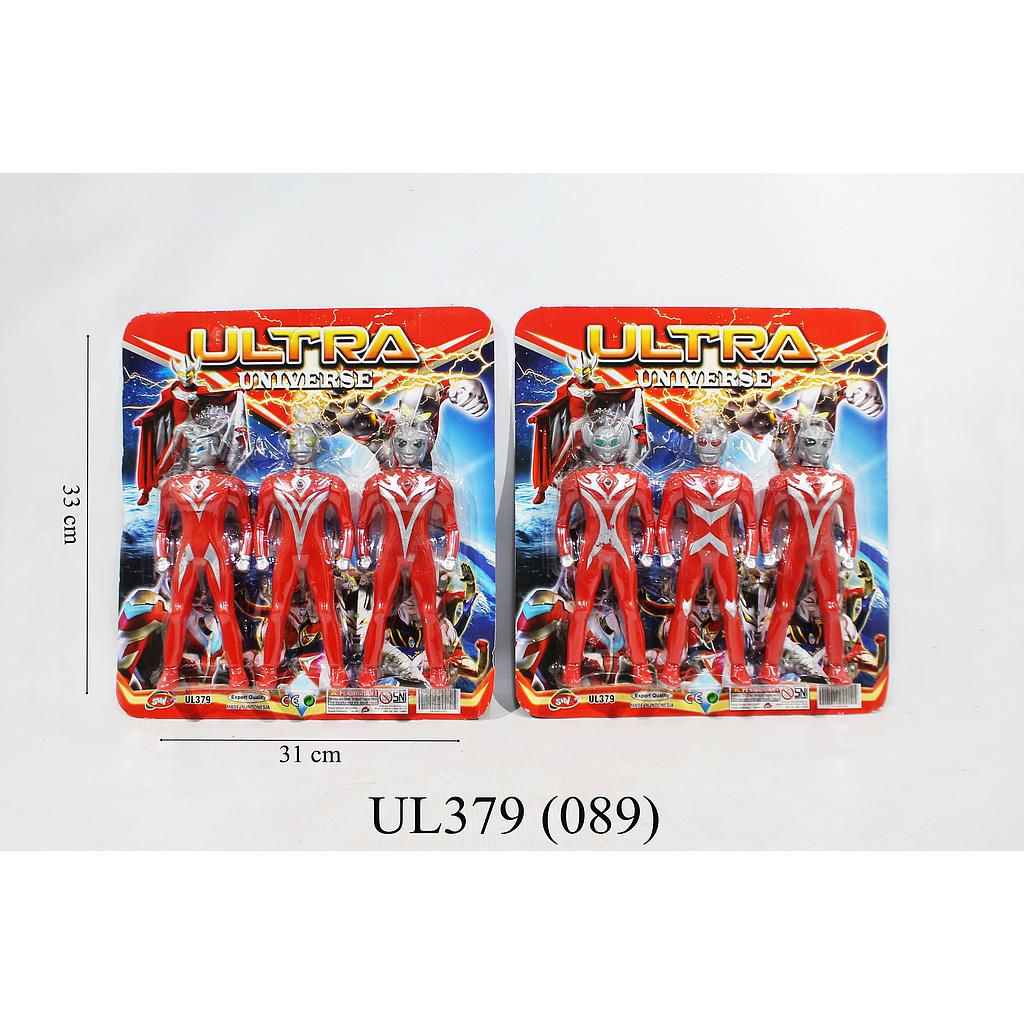 Action Figure Ultraman 3 Pcs Press @120