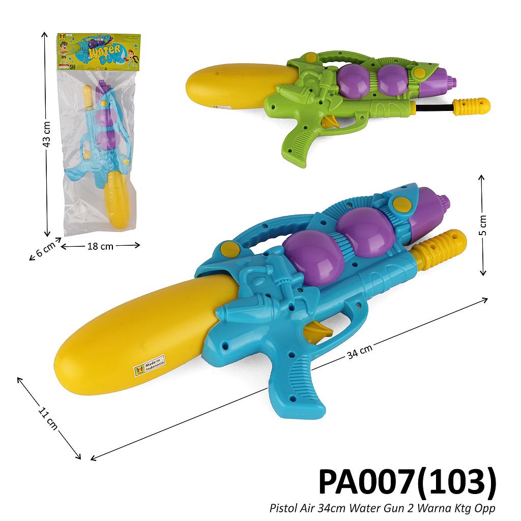 Pistol Air 34 cm Water Gun Ktg Opp @96