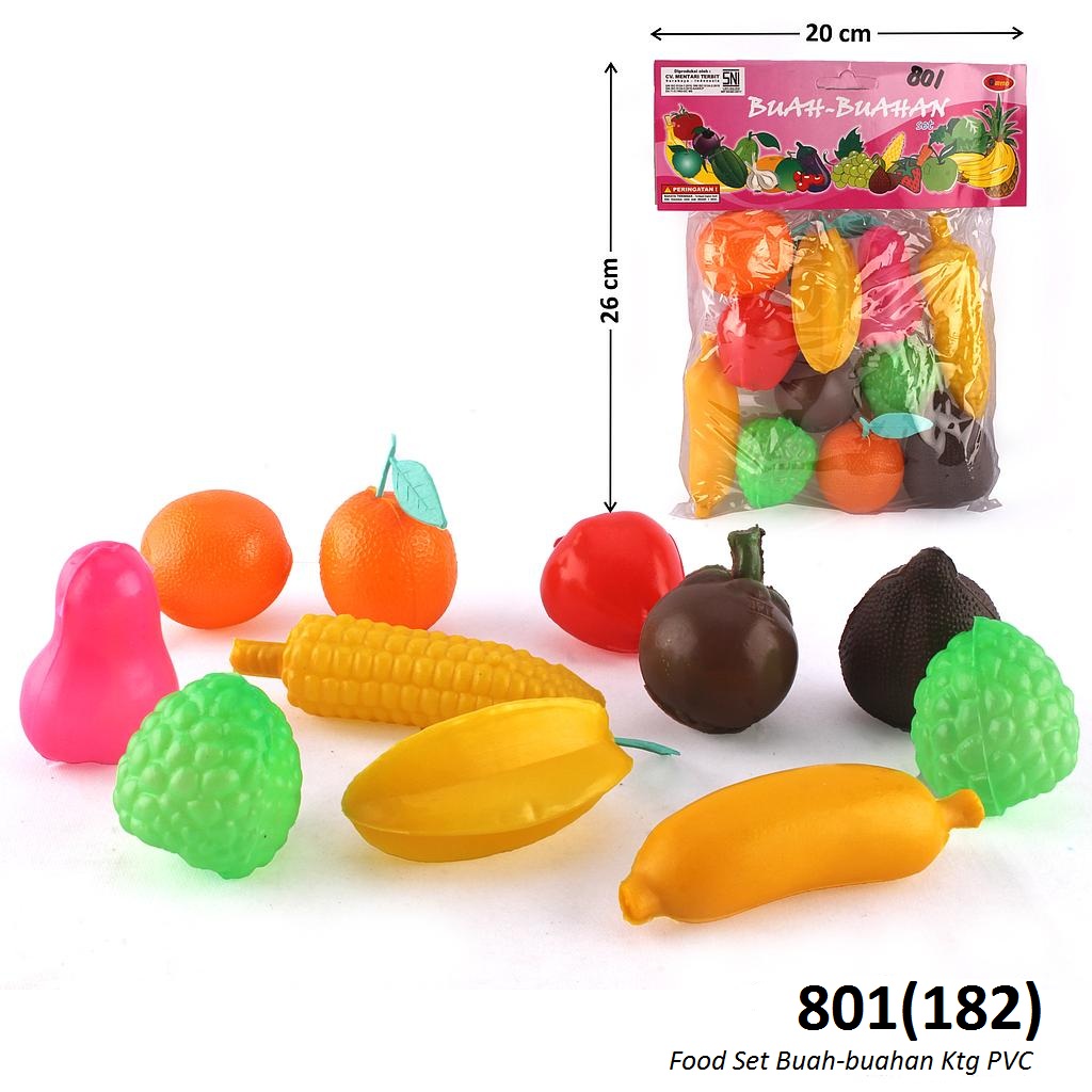 Food Set Buah Ktg PVC @216