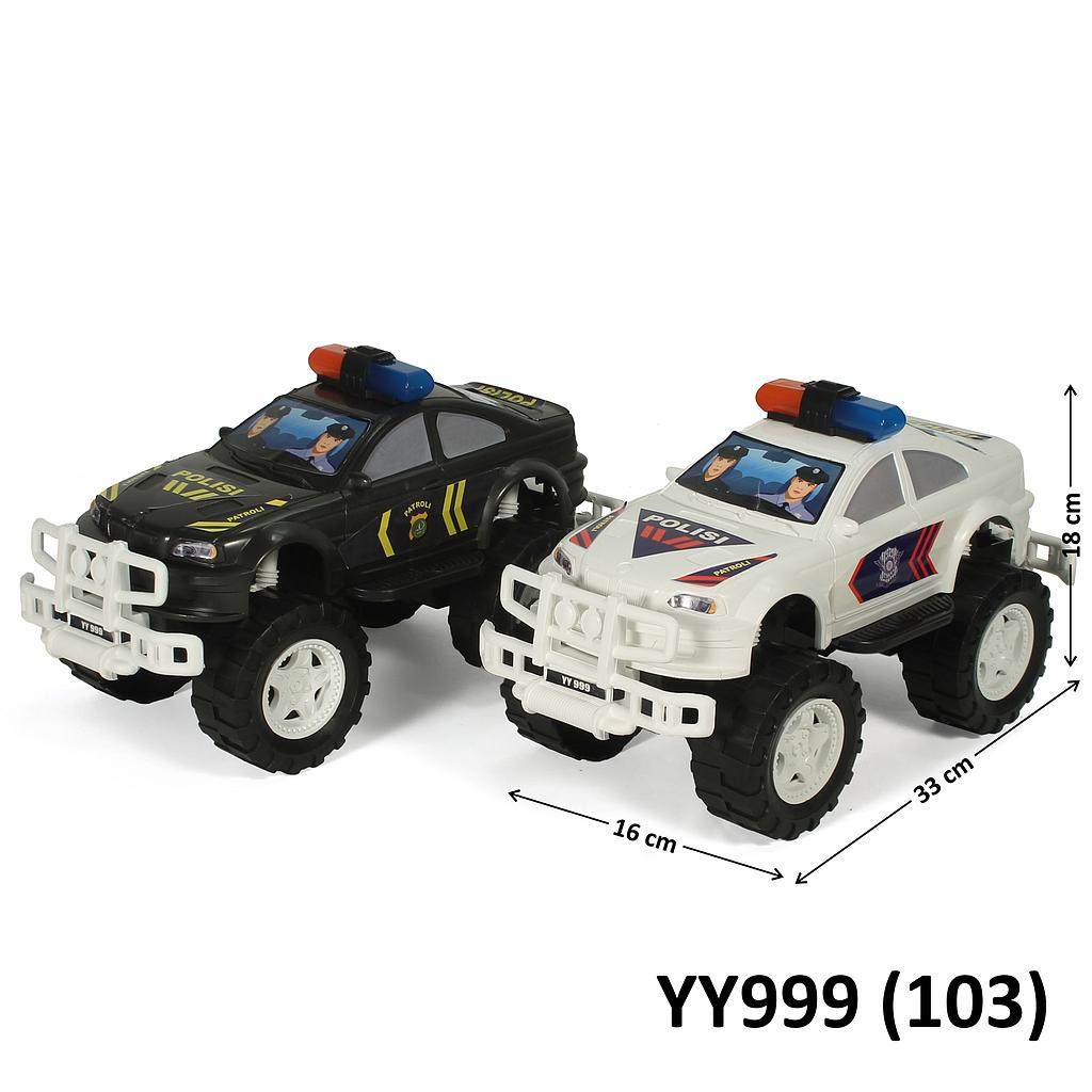 Mobil Bigfoot Polisi 2warna Ktg @48