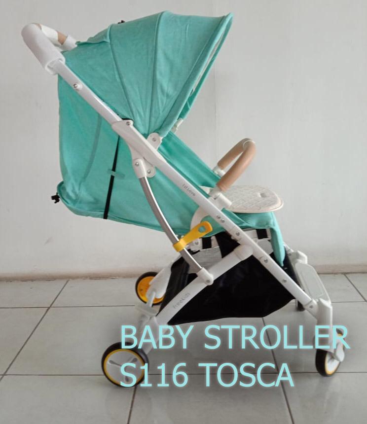 Baby Stroller Green Tosca Rockbaby @1