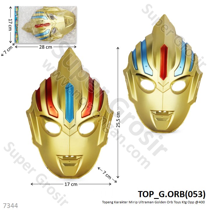 Topeng Ultraman Golden Orb Toys Ktg Opp @400