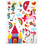 ^Sticker 3D Pvc Motif Campur @360