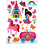 ^Sticker 3D Pvc Motif Campur @360